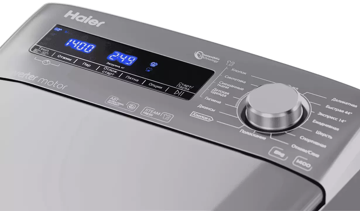 Стиральная машина с вертикальной загрузкой HAIER RTXS G584TMHR-07
