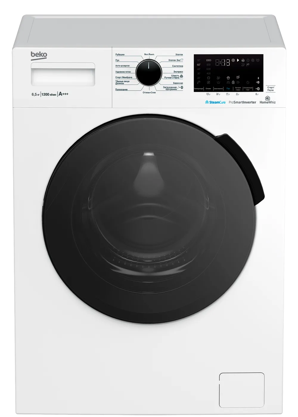 Стиральная машина узкая Beko WSPE6H616W