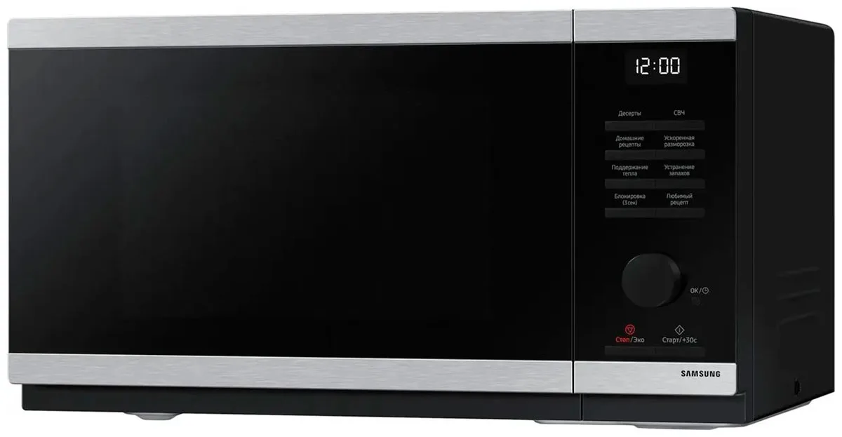 Микроволновая печь Samsung MS23DG4504ATBW серые полоски