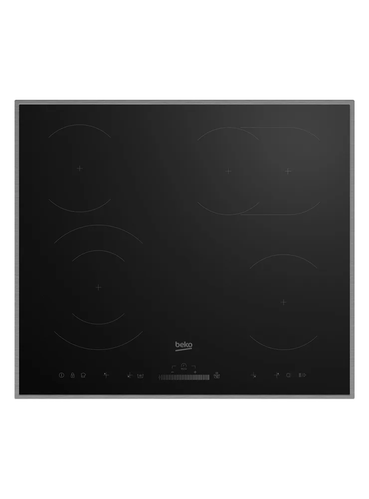 Встраиваемая электрическая панель независимая пятна,царапины Beko HIC 64503 TX