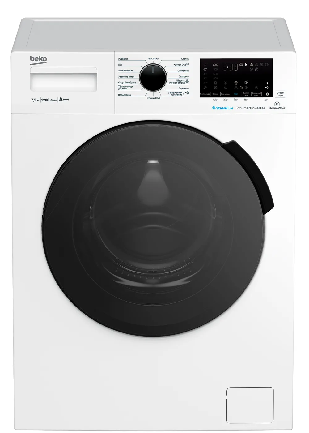 Стиральная машина узкая Beko WSPE7H616W