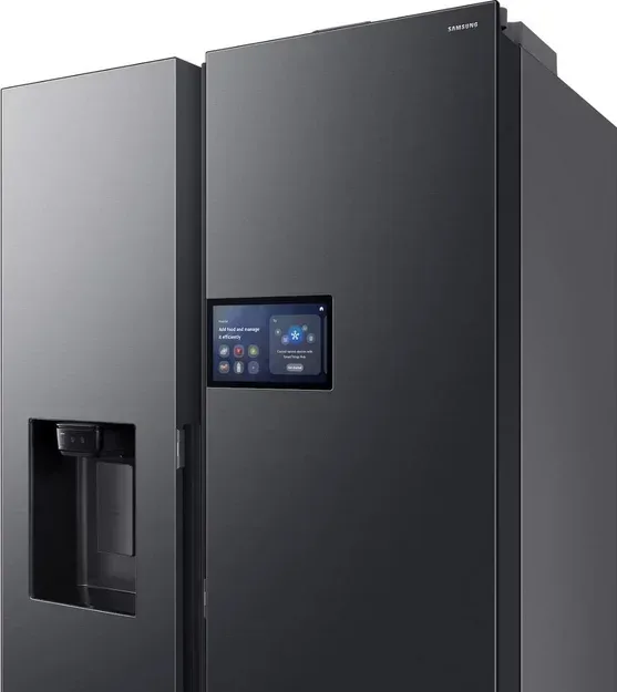 Холодильник (Side-by-Side) Samsung RS90F65D1FWT, черный