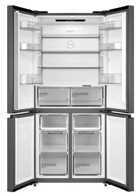 Холодильник многодверный Midea MDRM691MIE45 черный